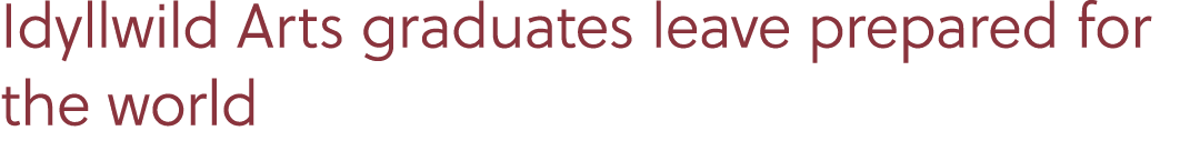 Idyllwild Arts graduates leave prepared for the world 