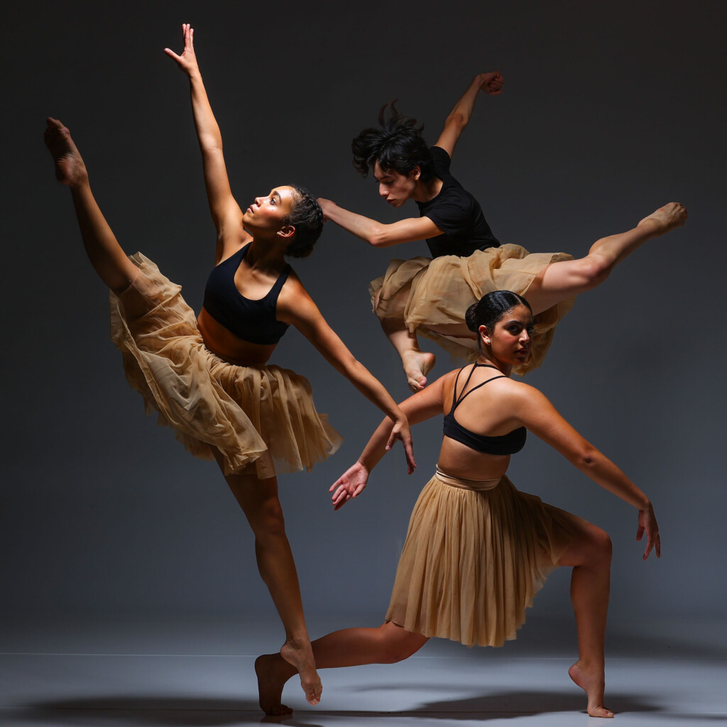 Three dancers.