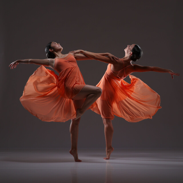 Two dancers.